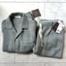 GERATO PIQUE Roomwear Set (Top and Bottom), Mint