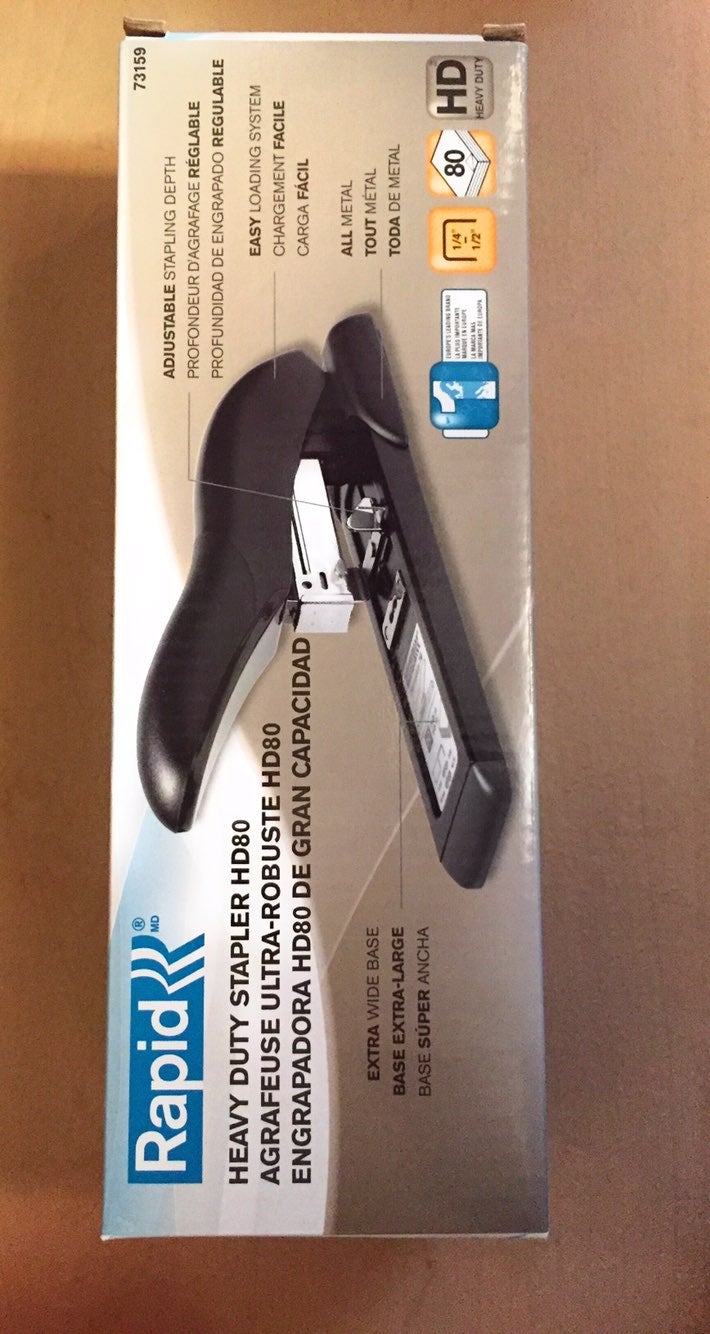 Rapid HD80 heavy duty stapler