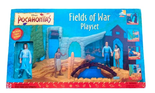 Disney Pocahontas Fields Of War Playset Mattel NEW IN BOX SEALED