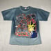 Vintage 1996 Yu-Gi-Oh Dragon Anime T Shirt Boys Youth XL Blue Gray Gel Logo