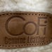 Cofi Genuine Leather Tan Fleece Lined Tablet Case