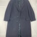 “Patrick Adams” Burkhardt’s 100% Wool Overcoat Navy Blue See Measurements