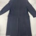 “Patrick Adams” Burkhardt’s 100% Wool Overcoat Navy Blue See Measurements