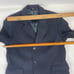 “Patrick Adams” Burkhardt’s 100% Wool Overcoat Navy Blue See Measurements