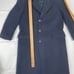 “Patrick Adams” Burkhardt’s 100% Wool Overcoat Navy Blue See Measurements