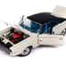 1970 Dodge Charger R/T EW1 White with Black Vinyl Top and Blue Metallic Interior