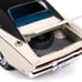 1970 Dodge Charger R/T EW1 White with Black Vinyl Top and Blue Metallic Interior