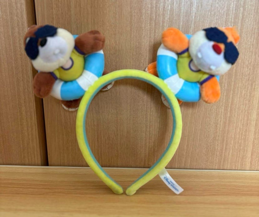 Disney Tokyo Disneyland ears Sui Sui Summer chip and dale Headband