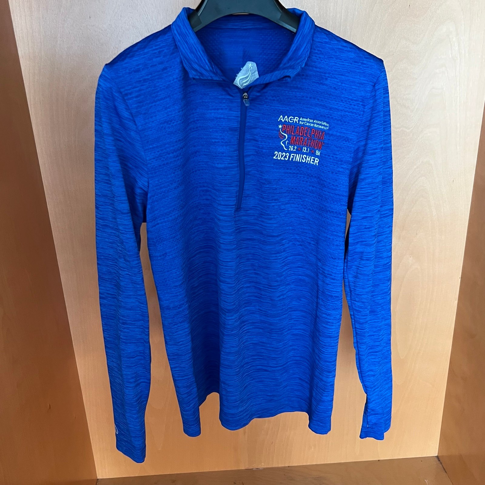 AACR Philadelphia Marathon 2023 FInisher Long Sleeve Shirt
