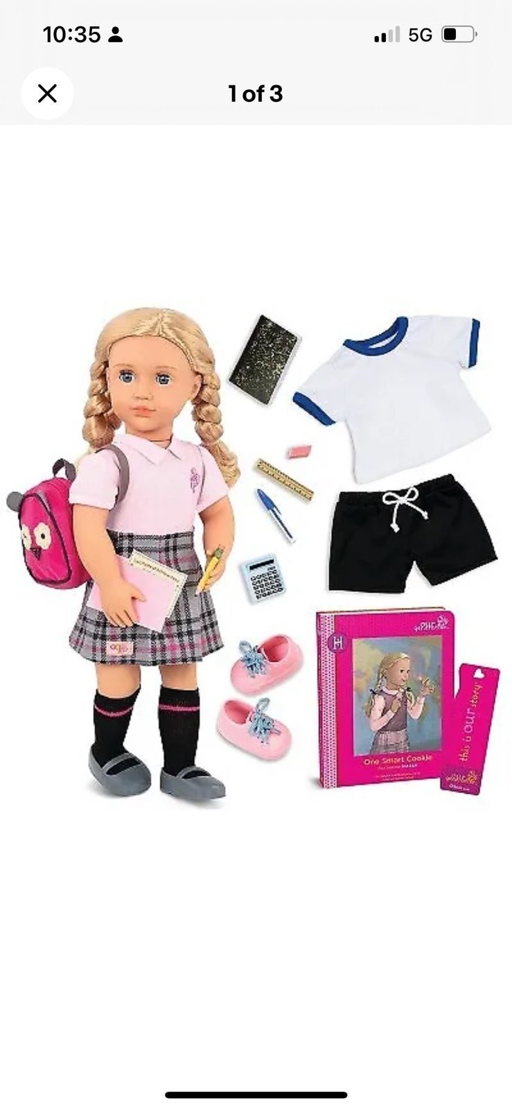 OG Deluxe Collection Hally doll set