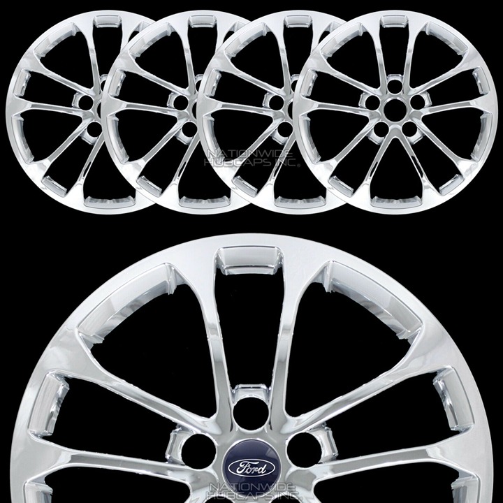 Ford Fusion SE 2019 2020 Chrome 17 Wheel Skins Hub Caps Alloy Rim Covers