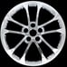 Ford Fusion SE 2019 2020 Chrome 17 Wheel Skins Hub Caps Alloy Rim Covers