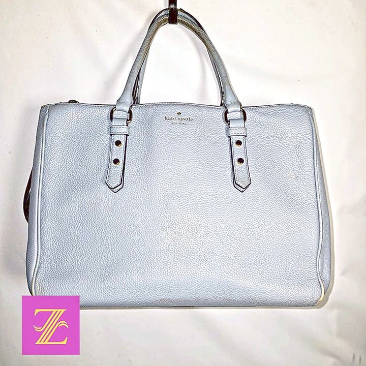 Kate Spade leighann mulberry street bag blue