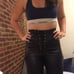showpo faux leather pants