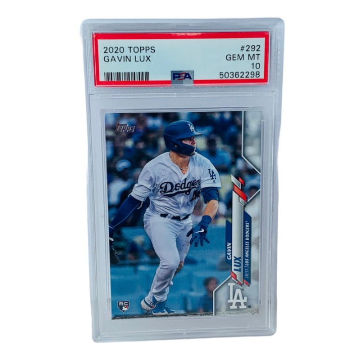 Gavin Lux Rookie RC PSA 10 Topps Dodgers