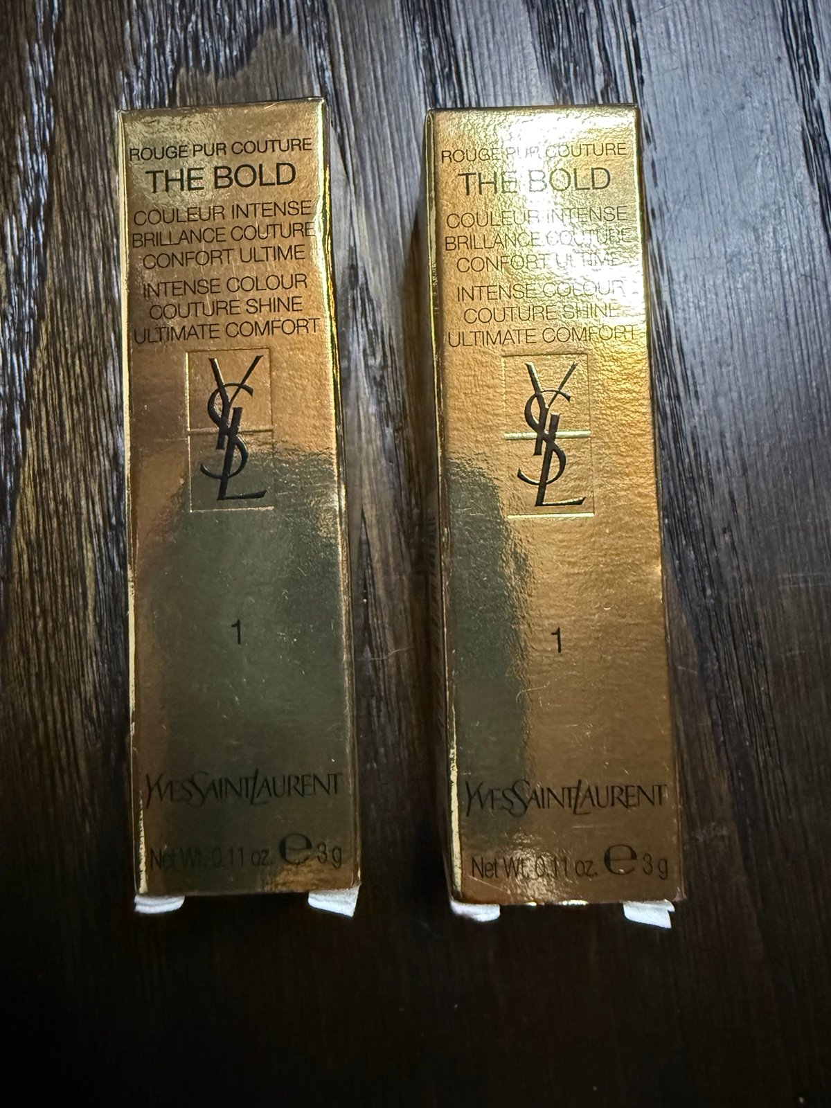 2 YSL Rouge ROUGE PUR COUTURE LONG LASTING LIP CARE 7 Unhibited Flame