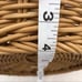 Saleen Boho Round 12” Basket Handwoven Wicker