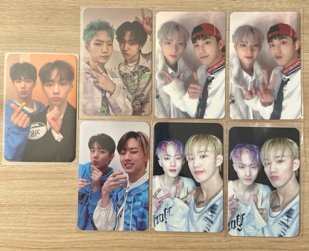 p1harmony unit photocard jitak jiung intak