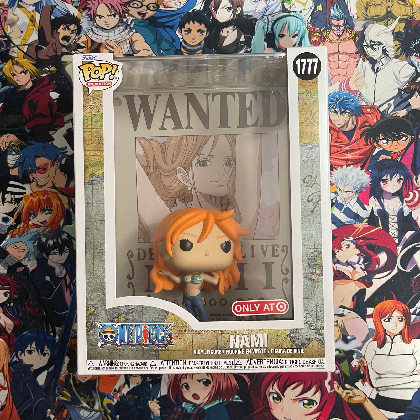 Funko Pop! Animation One Piece Wanted Poster Nami Target Exclusive 1777