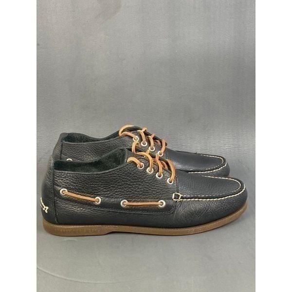 Sperry Top Sider Black Leather Chukka Boot shoes Men’s Size 11