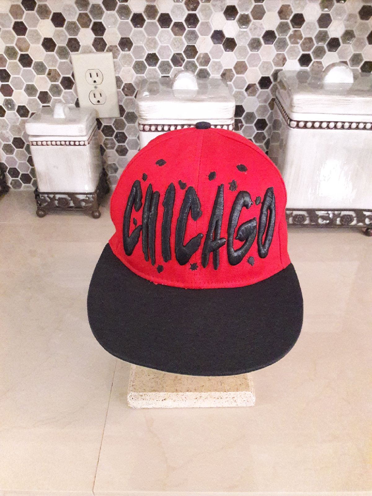 Chicago Embroidered Vintage Snapback