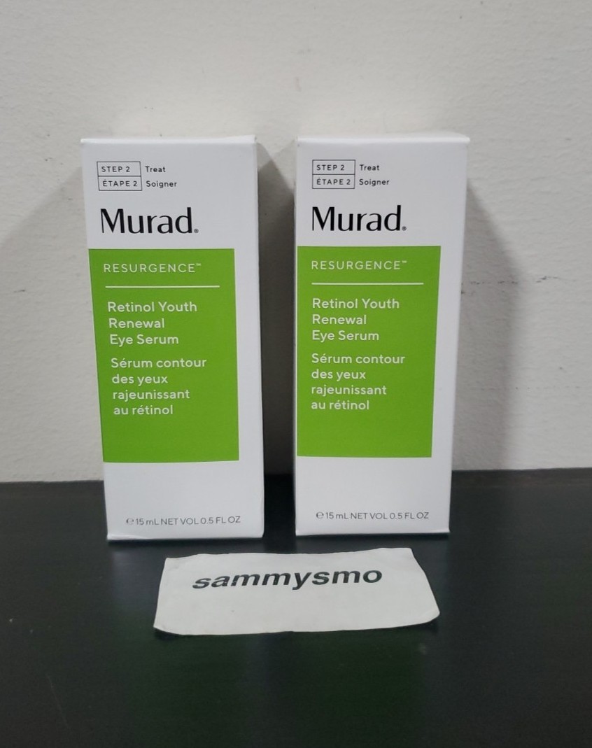 Murad Resurgence Retinol Youth Renewal Eye Serum - 0.5 fl. oz x 2 boxes
