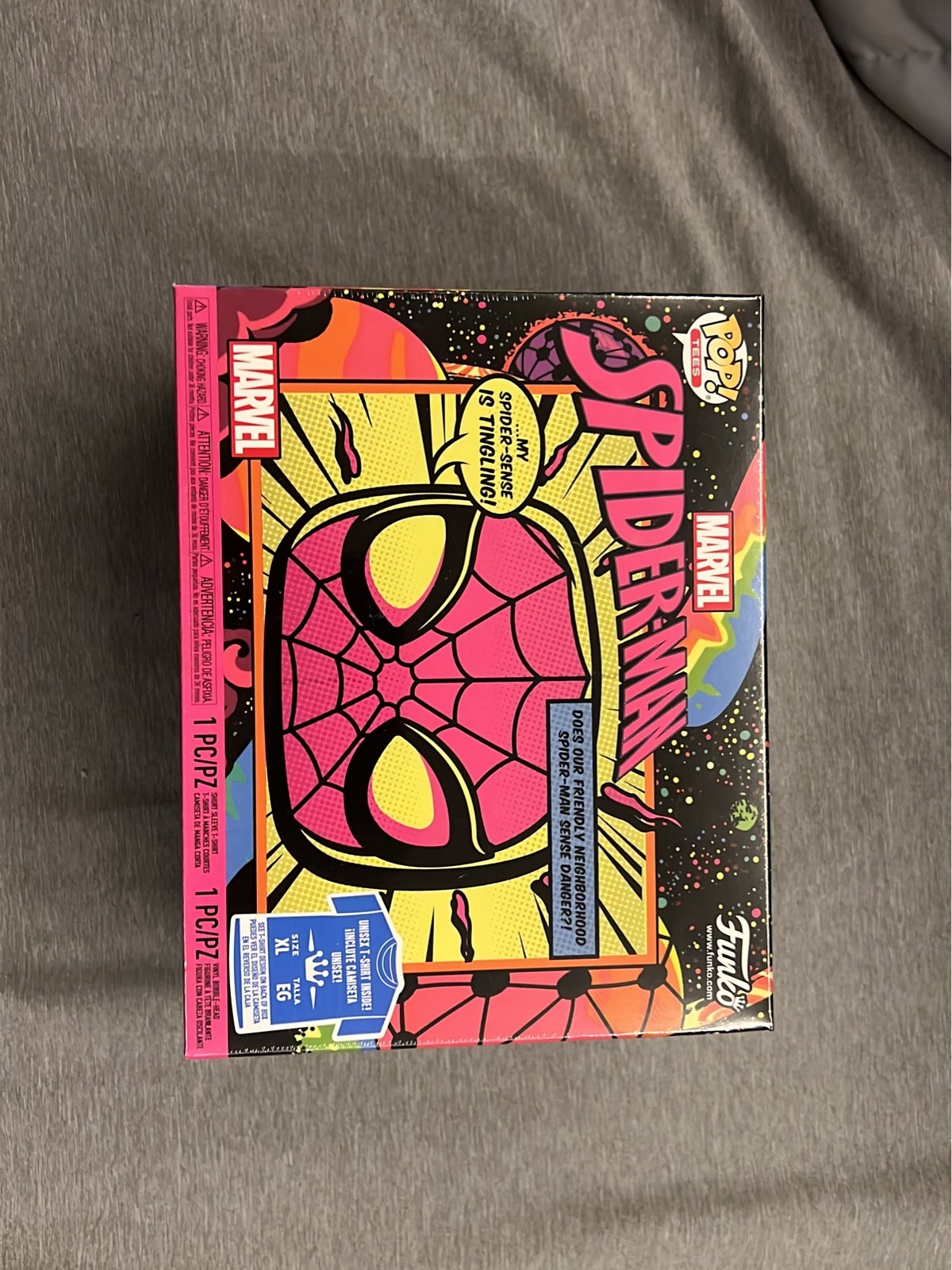Funko Spider-Man black light