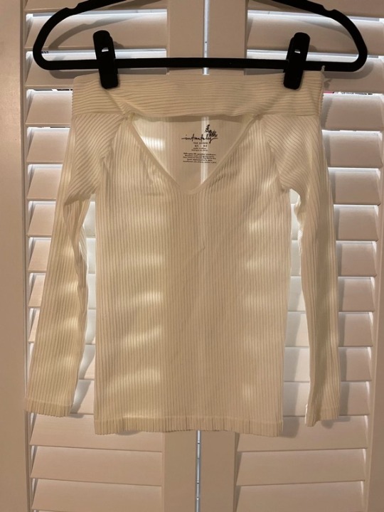 Free people white shirt