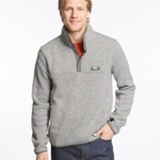 L.L.Bean Sweater Fleece Pullover Men (L REG)