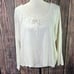 Johnny Was Calme Tunnel drawstring crop sweater NWT COLOR ECR ecru size large