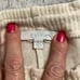 Johnny Was Calme Tunnel drawstring crop sweater NWT COLOR ECR ecru size large