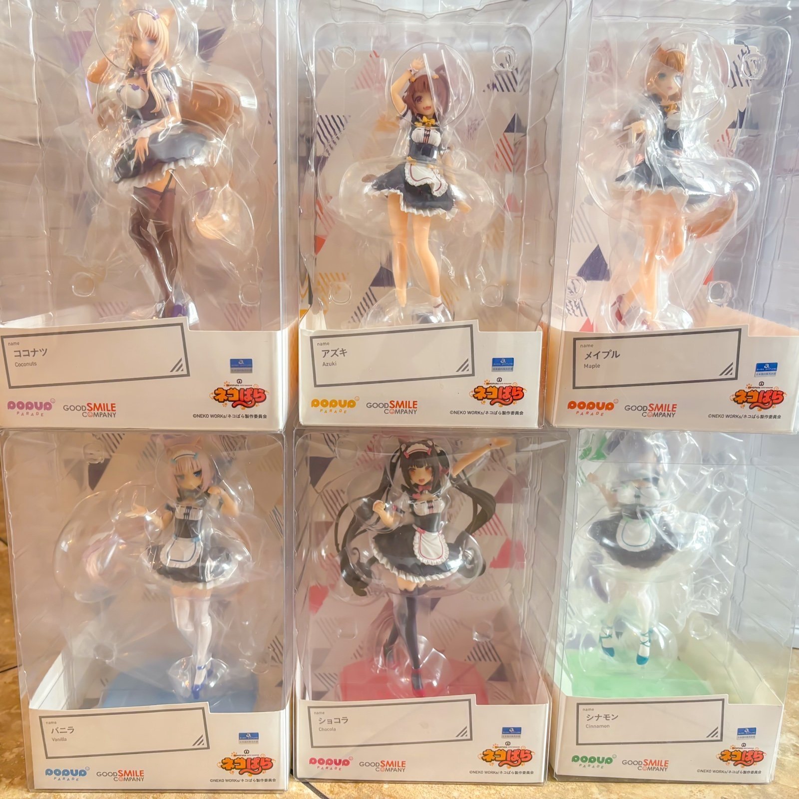 Nekopara Popup Parade FULL SET of 6 (DESC)