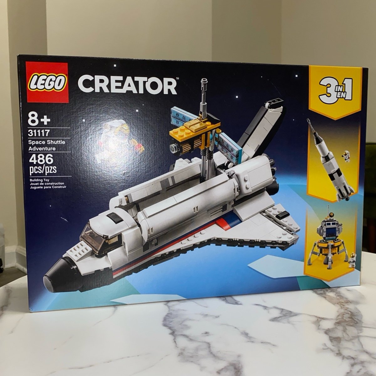 LEGO Creator 3-in-1 Space Shuttle Adventure 486 pcs