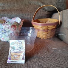 Morning Glory Longaberger Basket