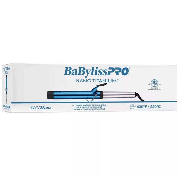 babyliss nano titanium curling iron 1 1/2 inch