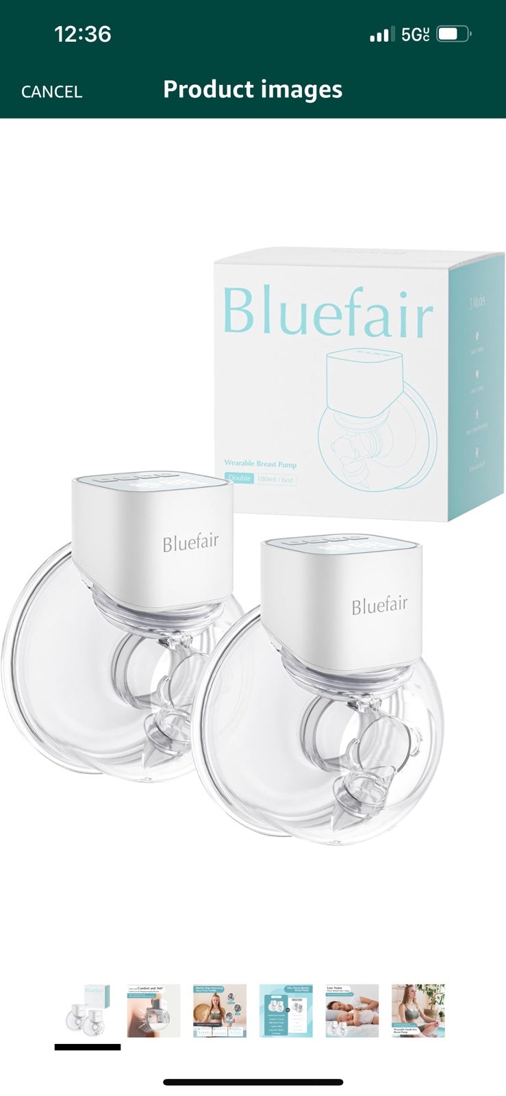 Bluefair Breast Pump
