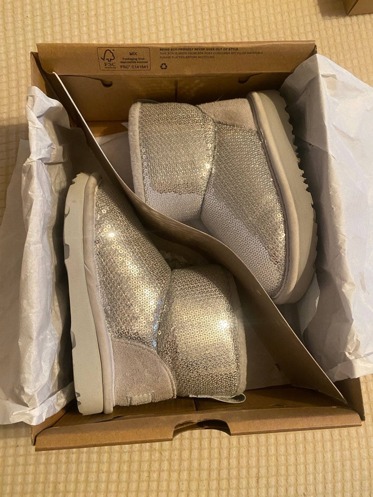 UGG Classic Mini Mirror Ball