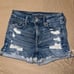 American Eagle Ripped / Distressed Jean Shorts 4