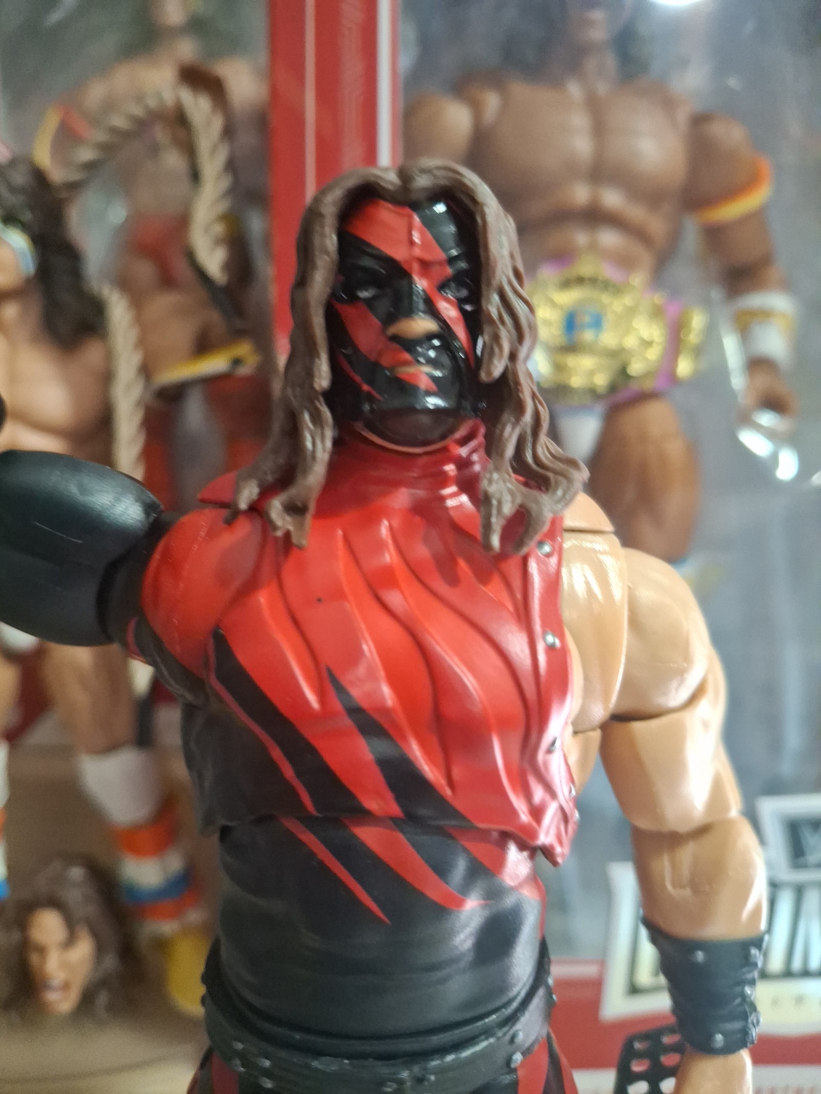 WWF Ultimate Edition Kane Attitude Era Ring Version. HTF
