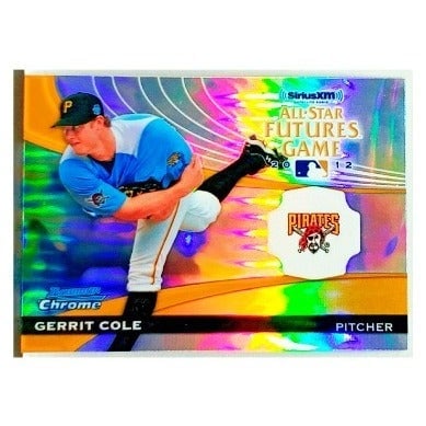 HOT! EARLY GERRIT COLE ROOKIE REFRACTOR!