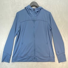 Kuhl Ascendyr Full Zip Hoodie Jacket Athletic Lightweight Blue Size L