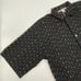 Vintage Unionbay Shirt Men's Rainbow Stripe Short Sleeve Black Button-Up Large