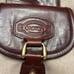 Oroton leather/canvas Sling Bag- Made in Australia