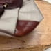 Oroton leather/canvas Sling Bag- Made in Australia