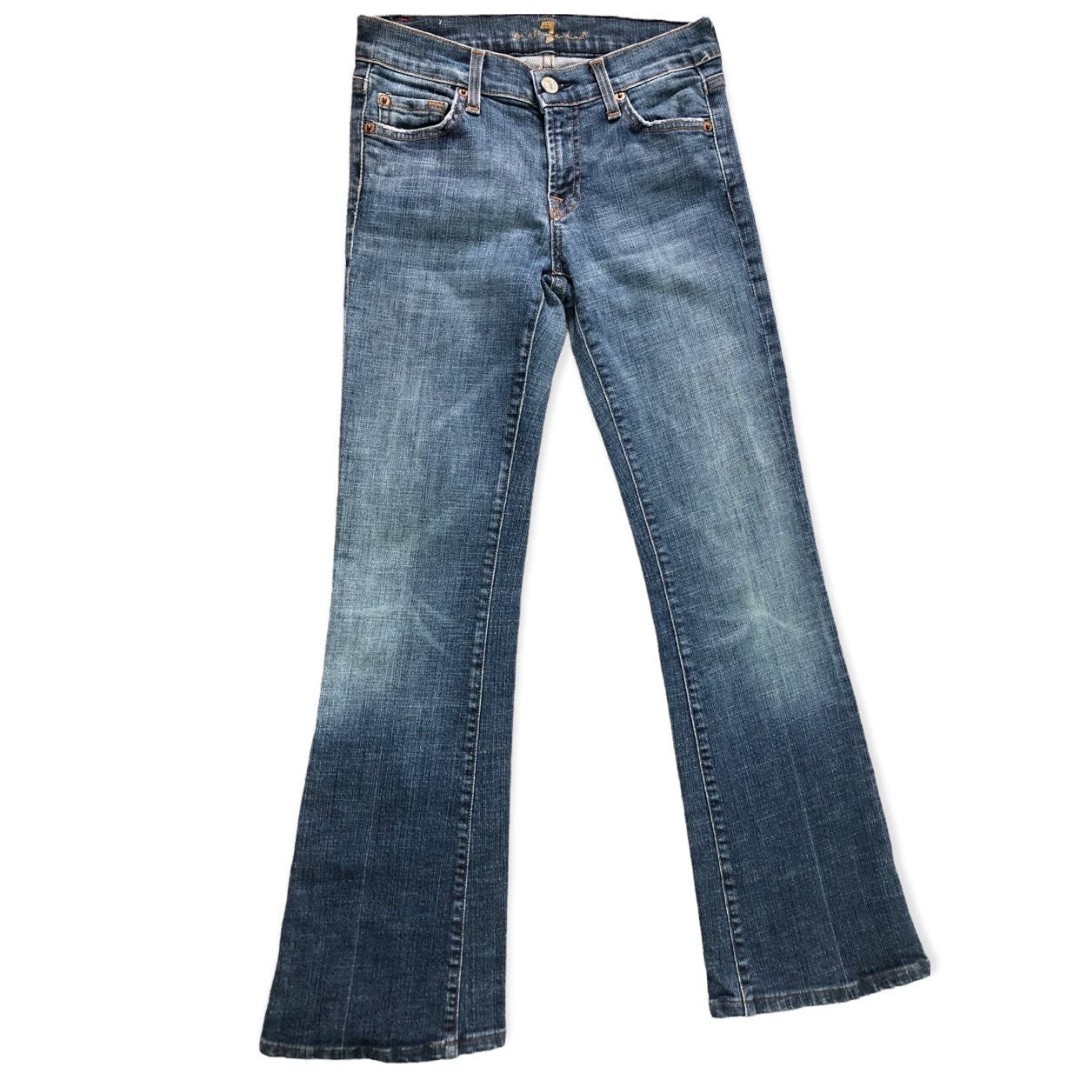 7 For All Mankind Medium Wash Flare Bootcut Jeans 26