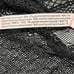 NWT VICTORIA'S SECRET Incredible High Waist Thong Pantie Sz M Black Mesh Lace