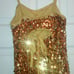Sparkly Gold Dance Costume