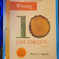 10 Core Concepts Writing Textbook