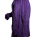 Stitches In Time Womens Purple Notched Collar Oversized Cardigan Size 3X Casual