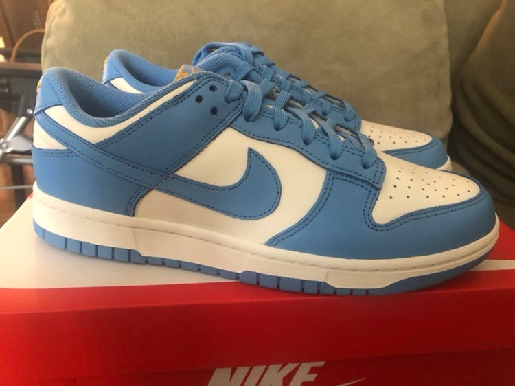 Womens Nike Dunk Low Sail/Coast Universi